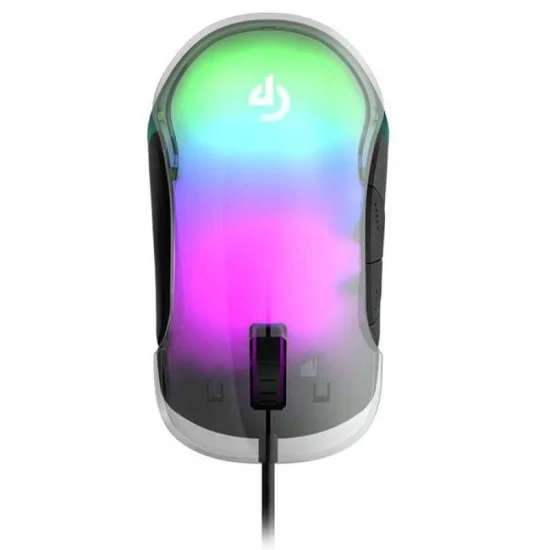Porodo Gaming 8D Crystal Gaming Mouse - Black
